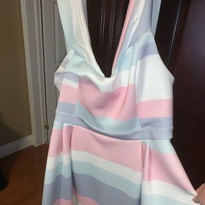 COPY - ASOS size 22 high low dress.